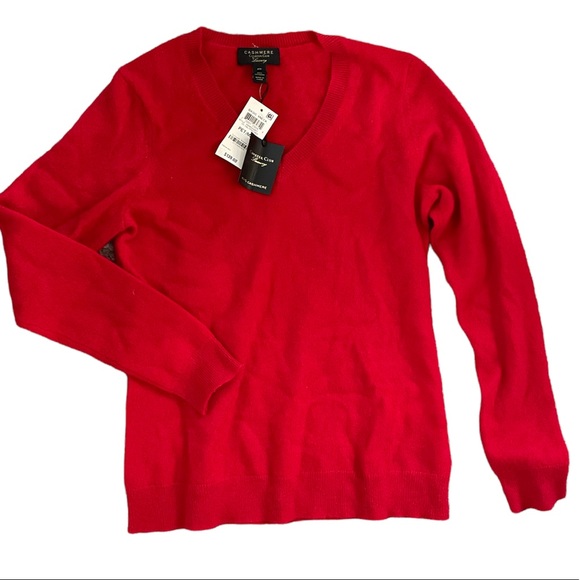 Charter Club Sweaters - 100% Cashmere Red Sweater
